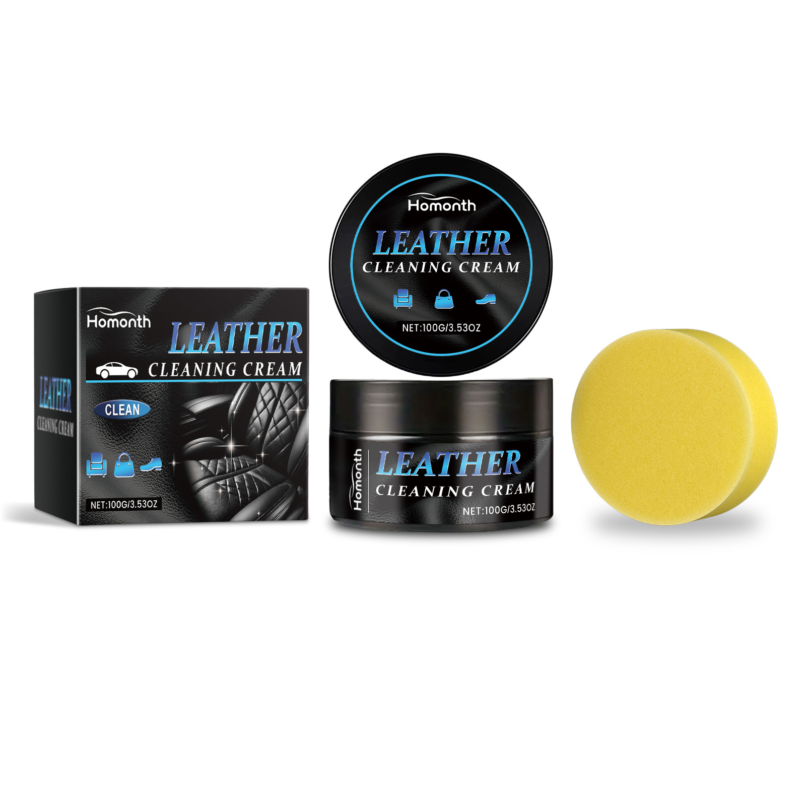 Leather Cleaner Interior - Car Leather Care Balm Interior Leather