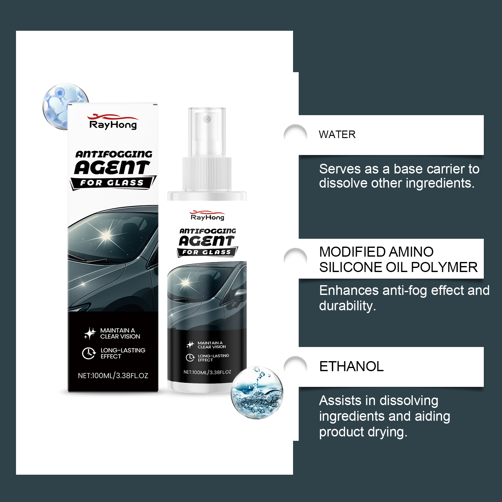Cars Glass Anti-Rain Spray Aut - Car Shampoo Ph review and price