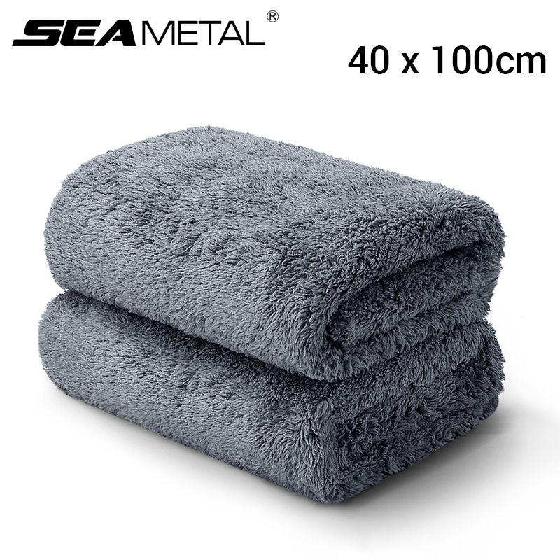 SEAMETAL 40X100CM Car Wash Tow - Microfiber Towel Detailing review and price