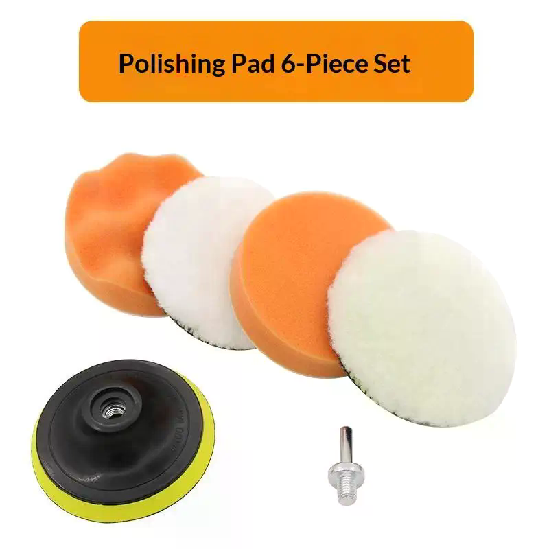 6Pcs Foam Pad Buffer Kit Polis - Polish Pad Set Buffer review and price