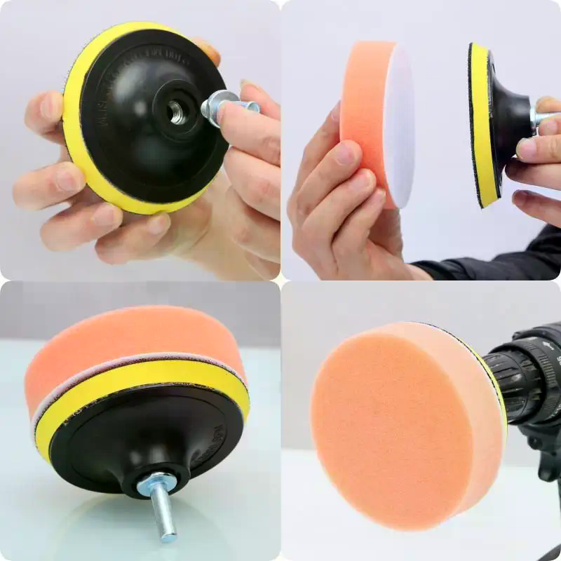 6Pcs Foam Pad Buffer Kit Polis - Polish Pad Set Buffer review and price