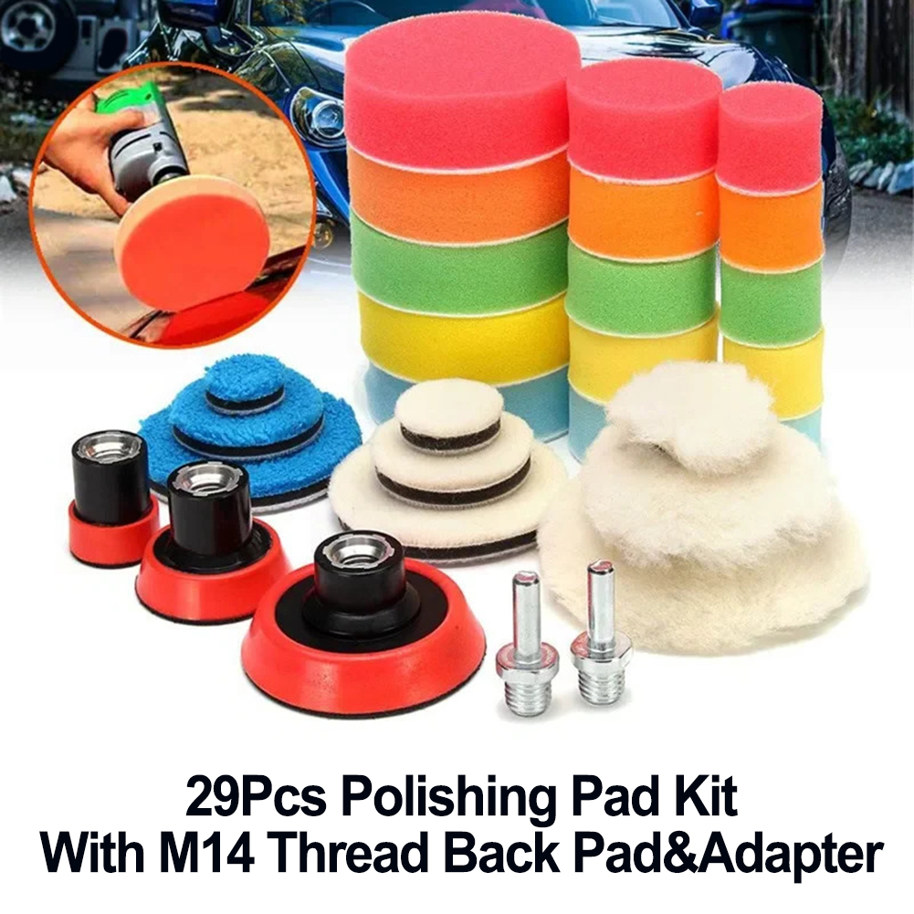 29Pcs Car Foam Drill Polishing - Polish Pad Set Buffer review and price