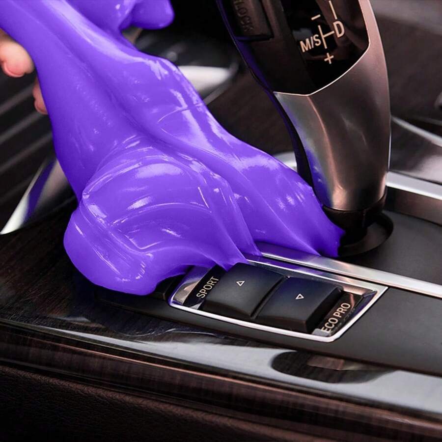 Purple Car Cleaning Gel Putty, - Dirt Brush Interior review and price