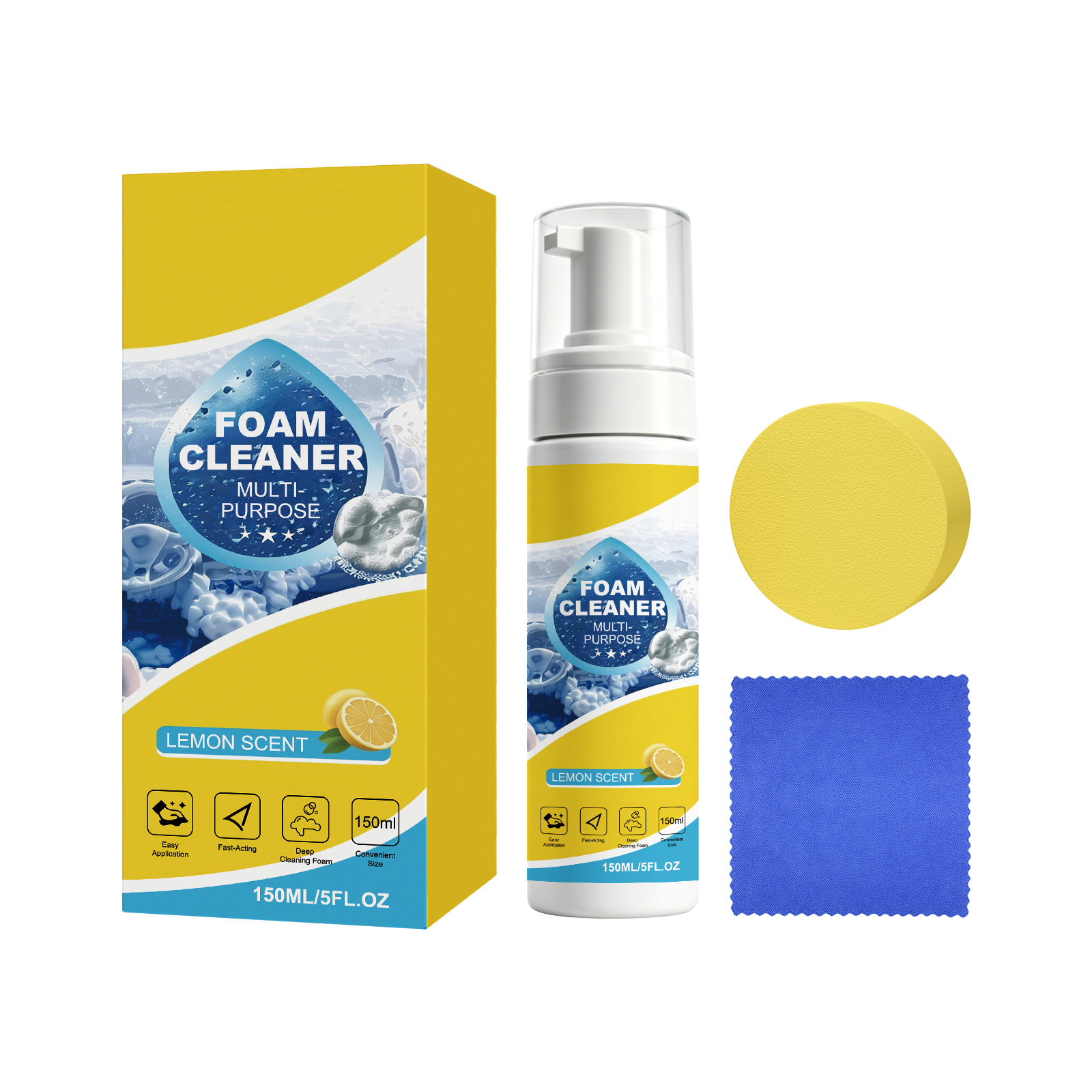 Foam Cleaner Multi-purpose Aut - Leather Cleaner Interior review and price