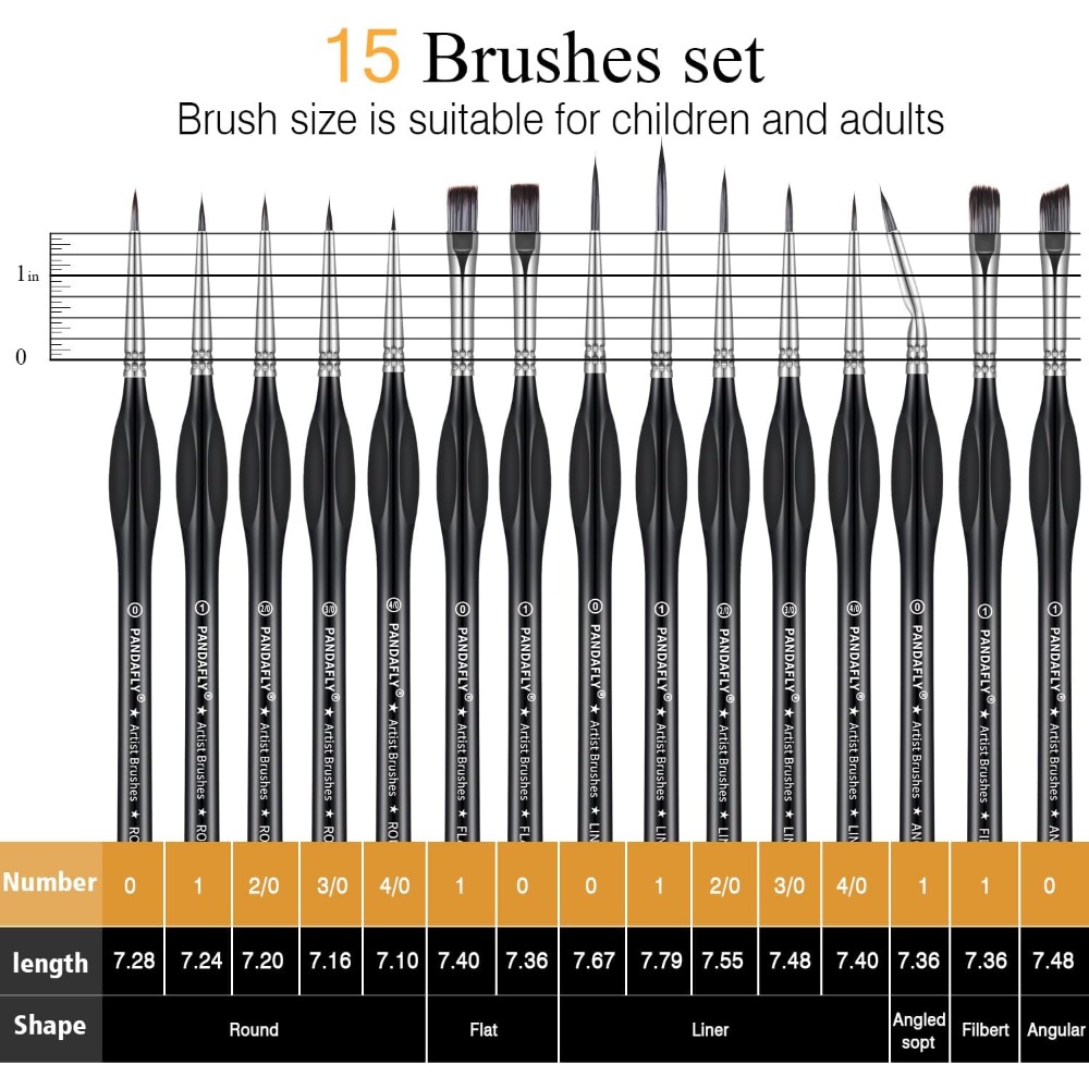 Professional Detail Paint Brus - Detailing Brush Set review and price