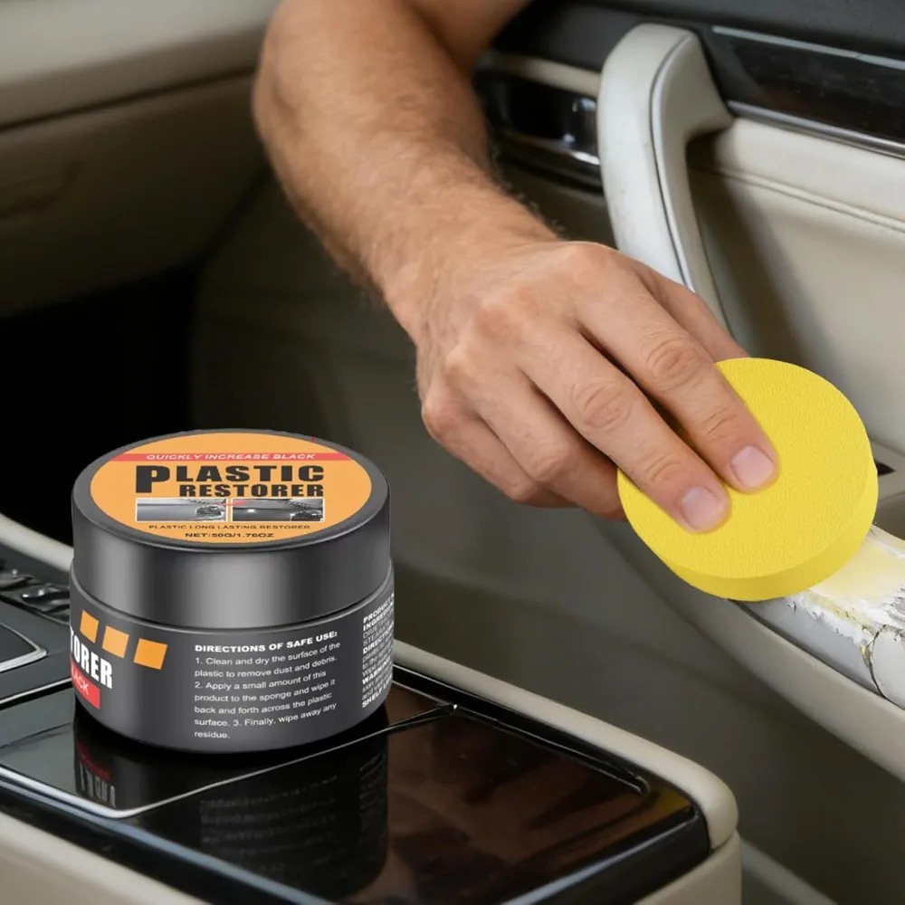 Leather Restorer And Black Pla - Leather Cleaner Interior review and price