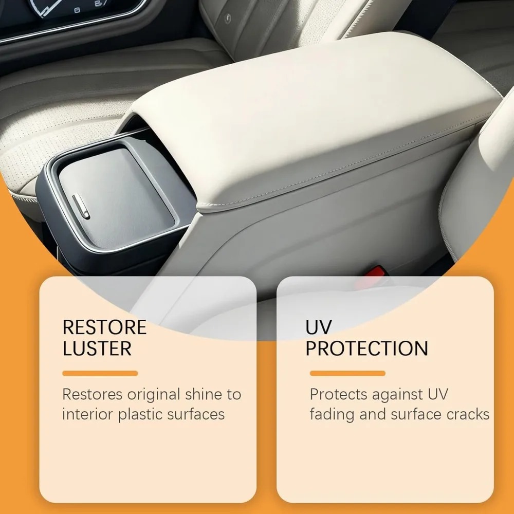 Leather Restorer And Black Pla - Leather Cleaner Interior review and price