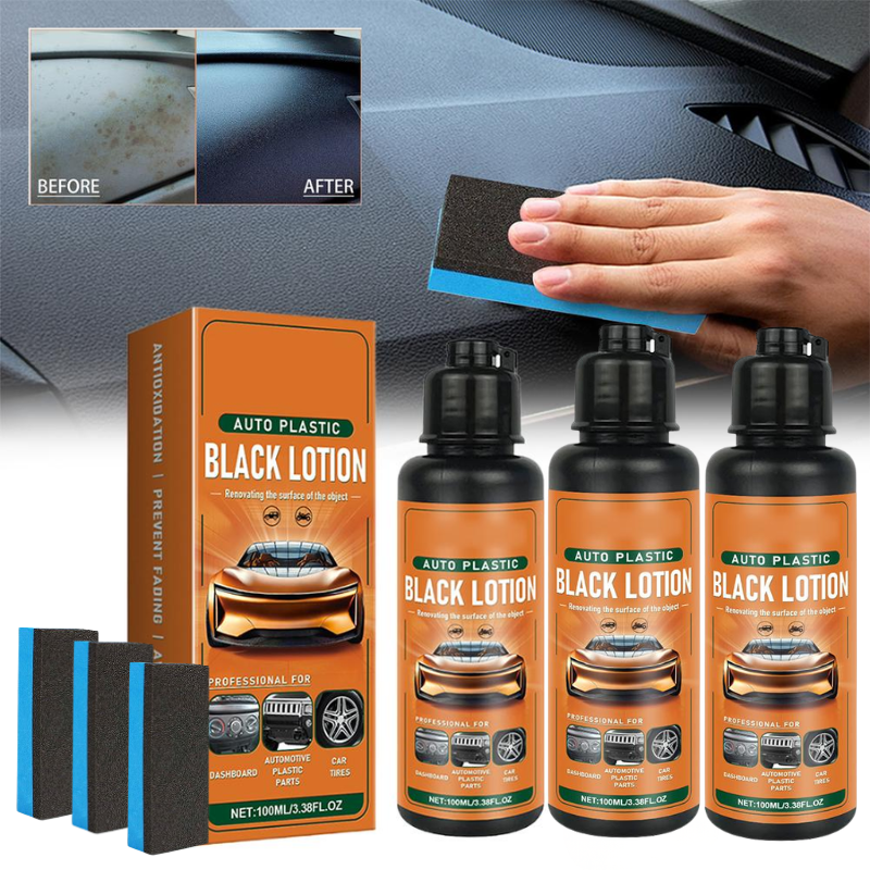 100/200ml Car Plastic Black Re - Trim Restorer Plastic review and price