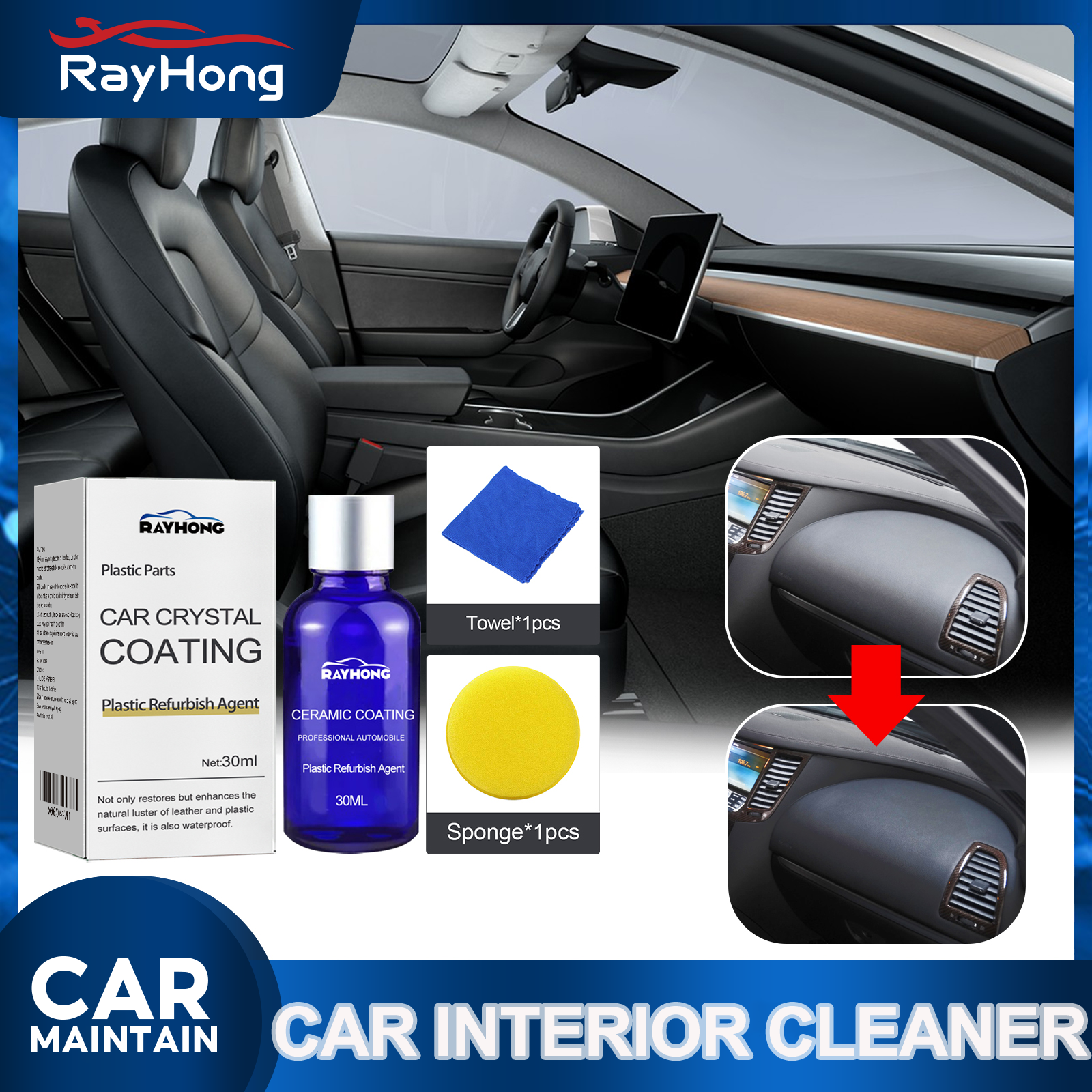 Plastic Restorer Dashboard Res - Trim Restorer Plastic review and price