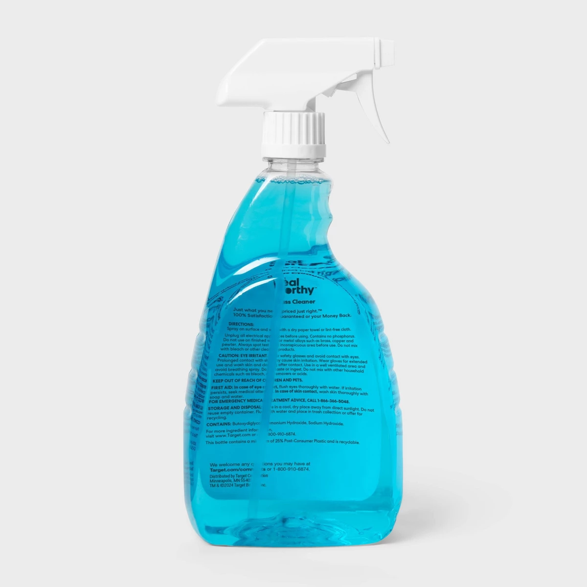 Glass Cleaner Spray Unscented  - Glass Cleaner Streak review and price