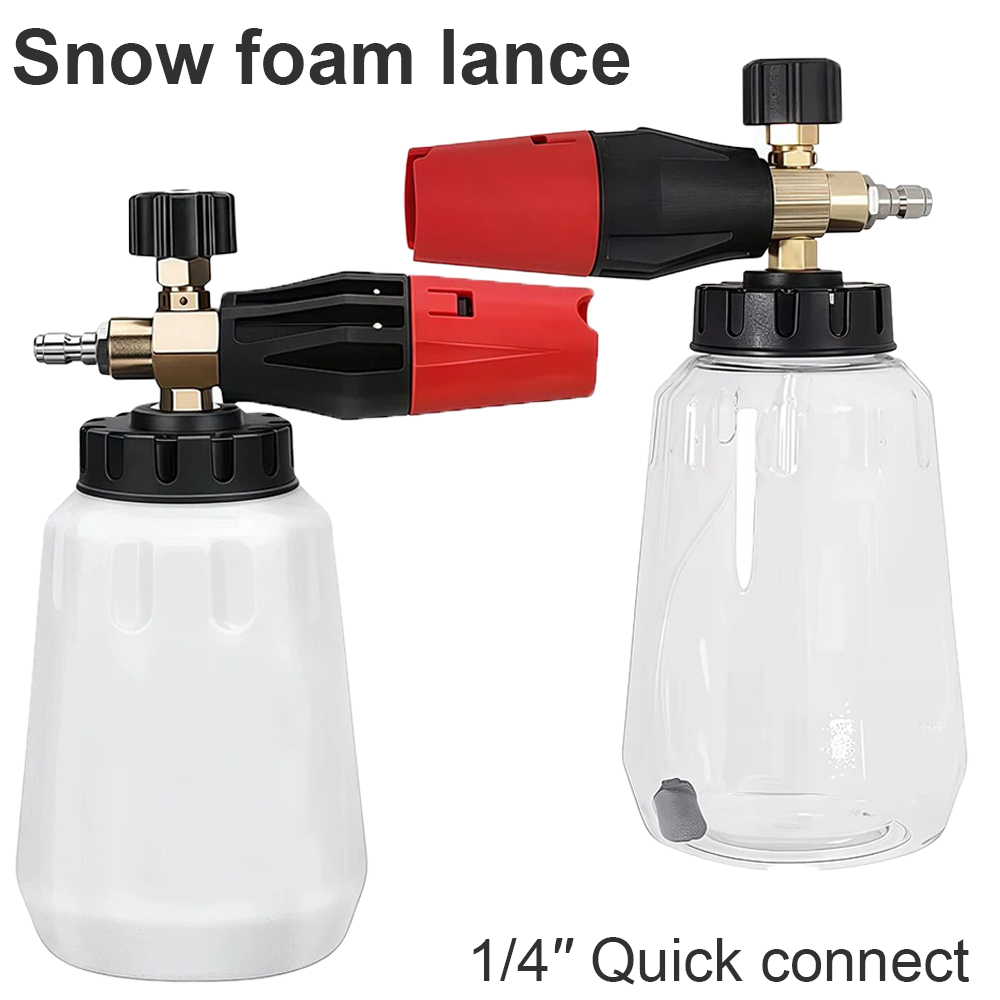 Adjustable Snow Foam Lance 1L  - Pressure Washer Foam Gun review and price