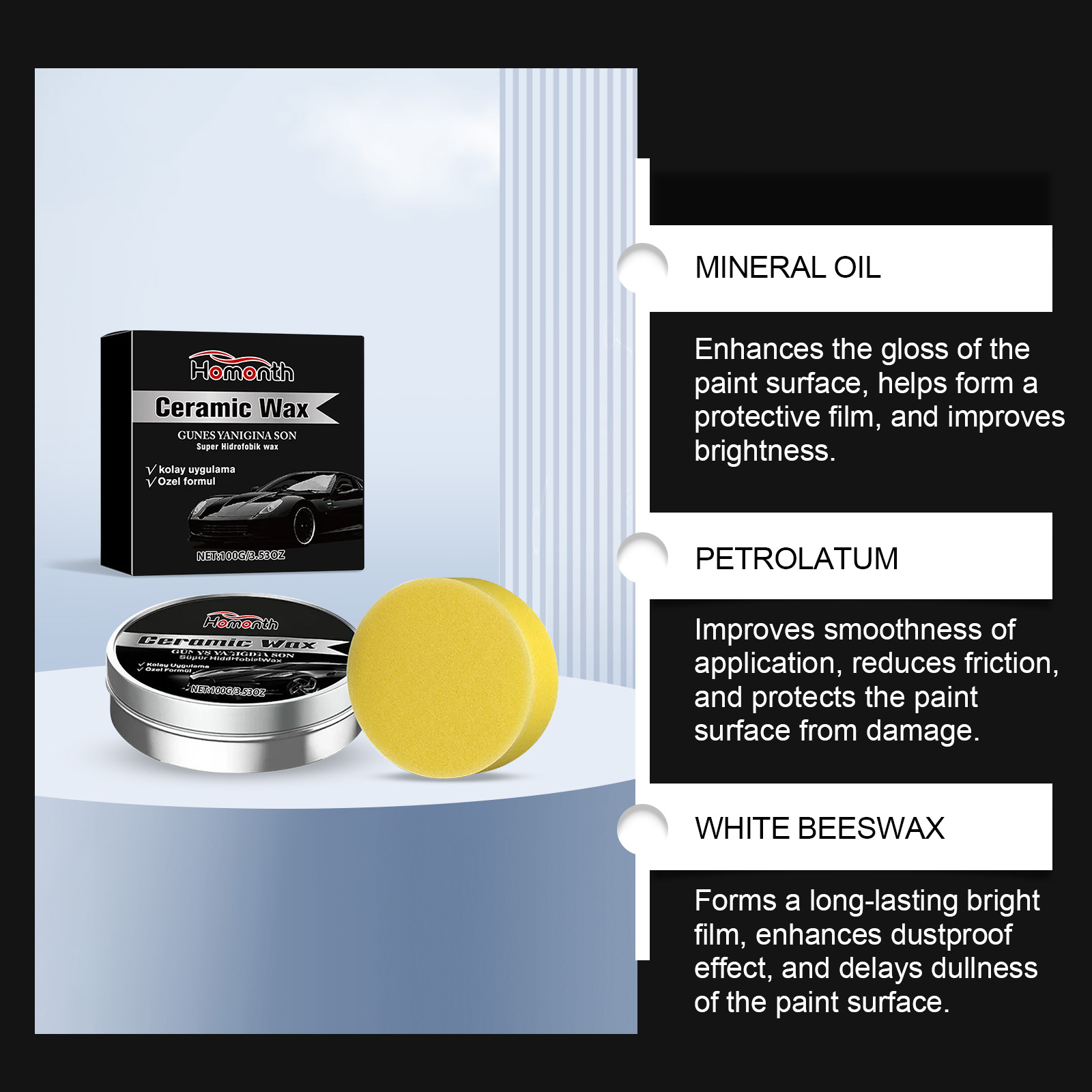 Car Coating Polishing Care Wax - Car Wax Ceramic Coating review and price