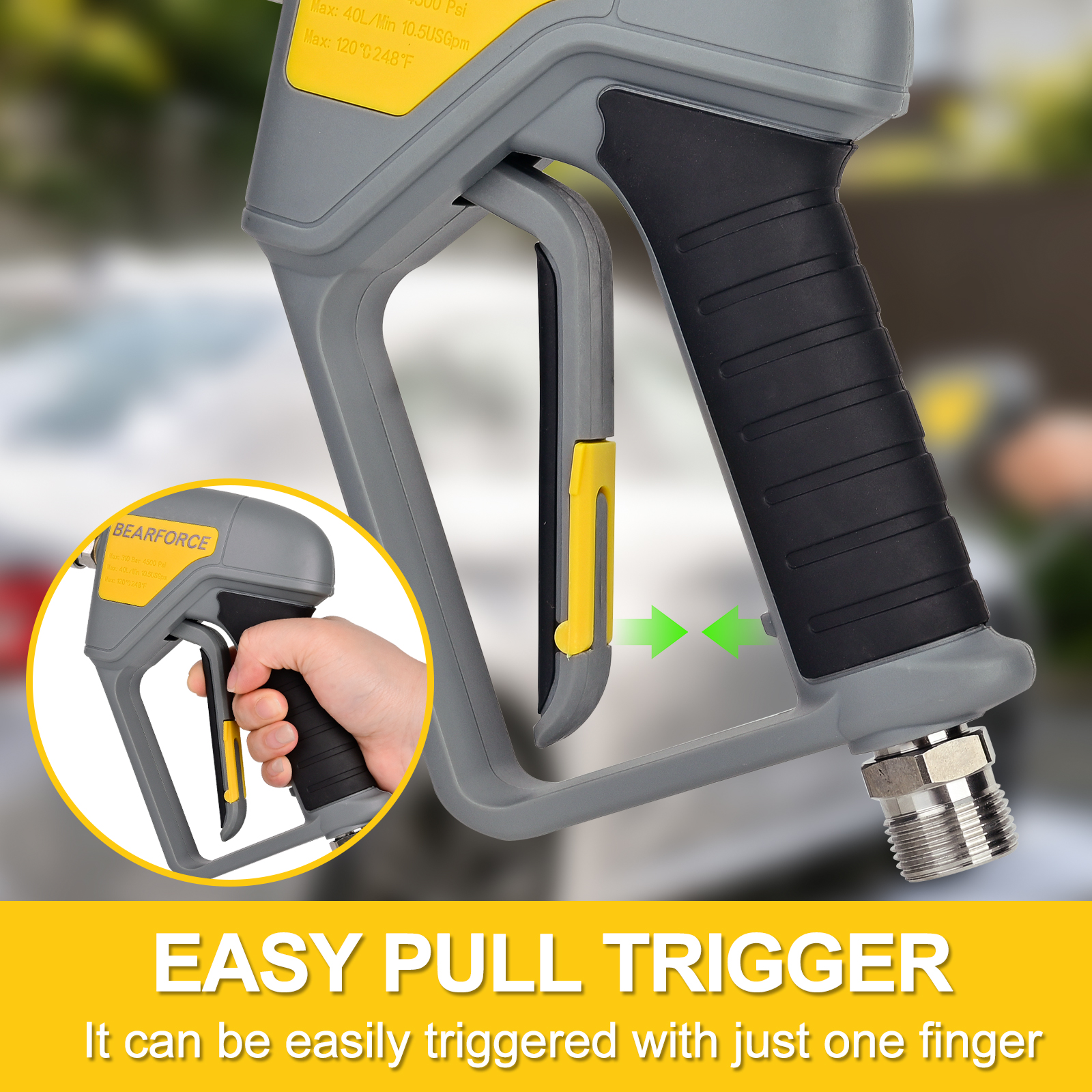 BEAR FORCE Pressure Washer Spr - Pressure Washer Foam Gun review and price